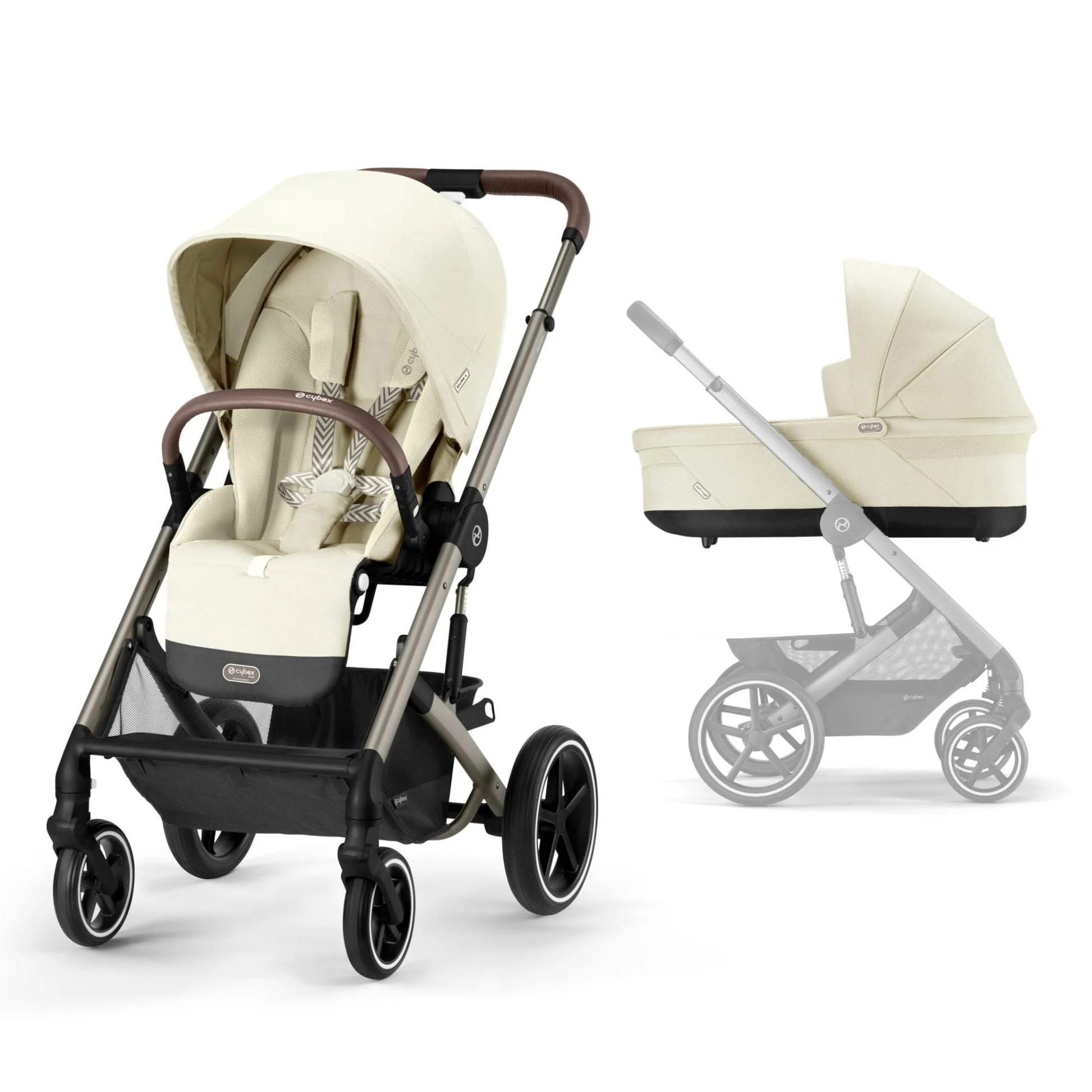 Cybex Balios s lux duovagn - Seashell beige