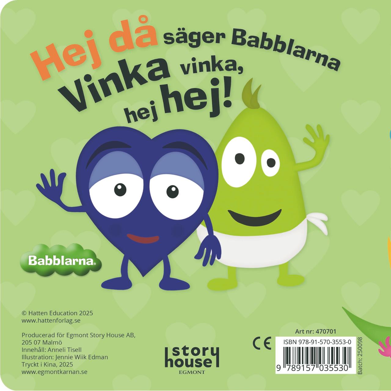 Bok Pekbok BABBLARNA SPEGELBOK - 2