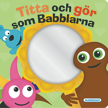 Bok Pekbok BABBLARNA SPEGELBOK