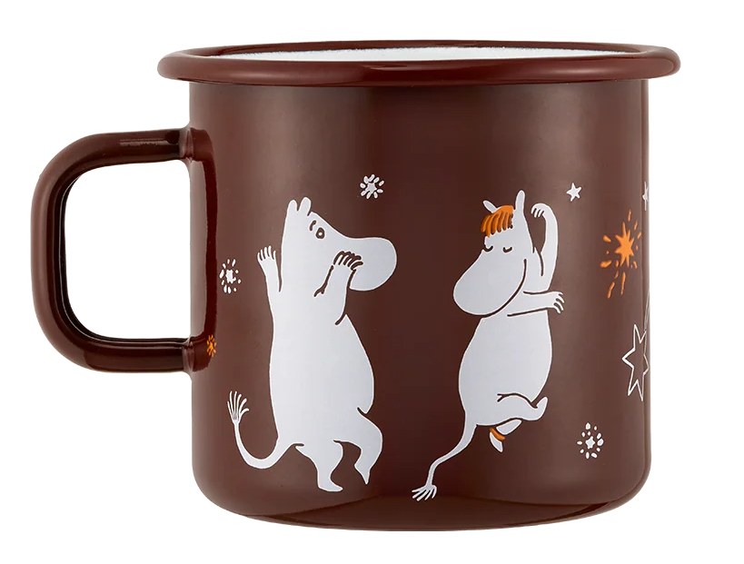 Moomin Enamel Mug 5.5 dl - Comet - 2