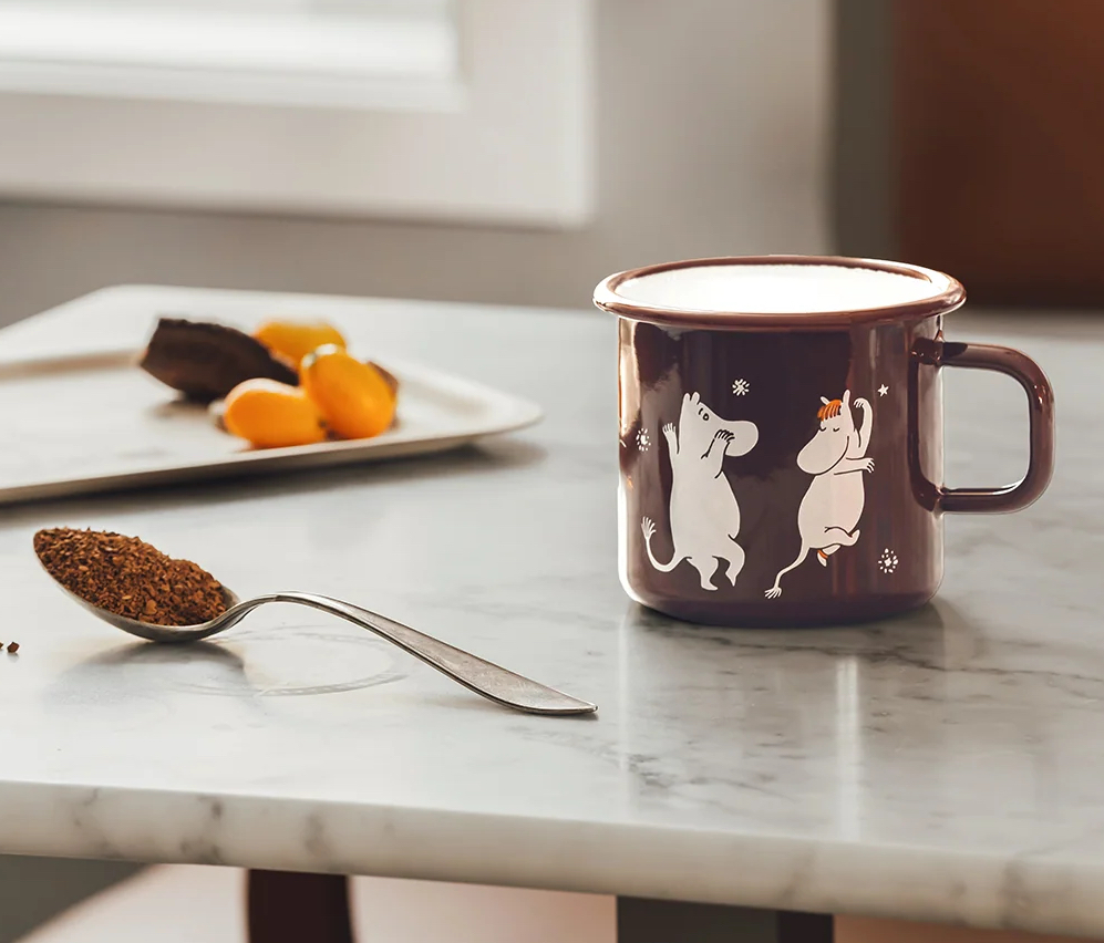 Moomin Enamel Mug 5.5 dl - Comet - 3