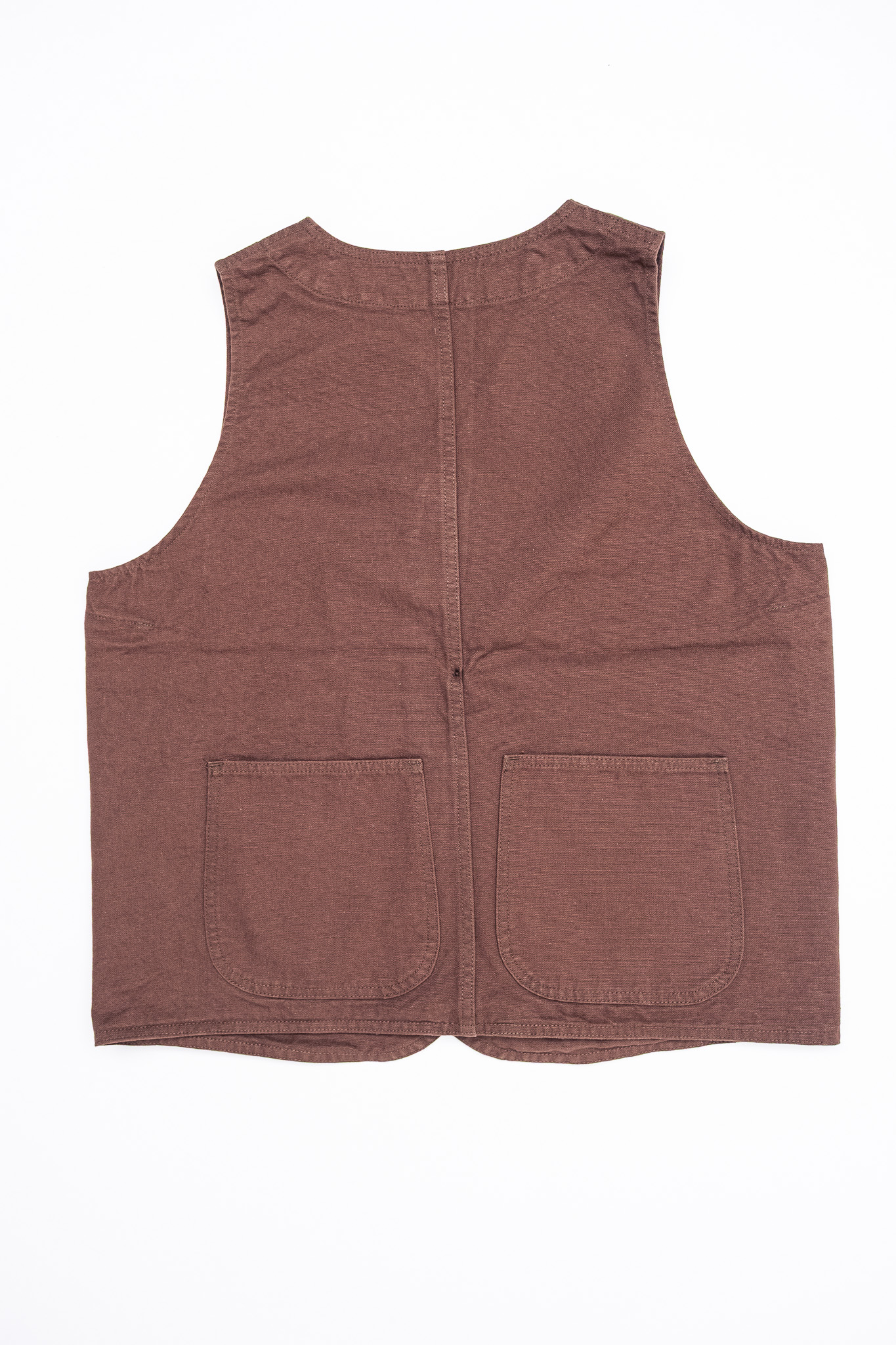 TCB Jeans - Huntsman Vest Brown Canvas - 3
