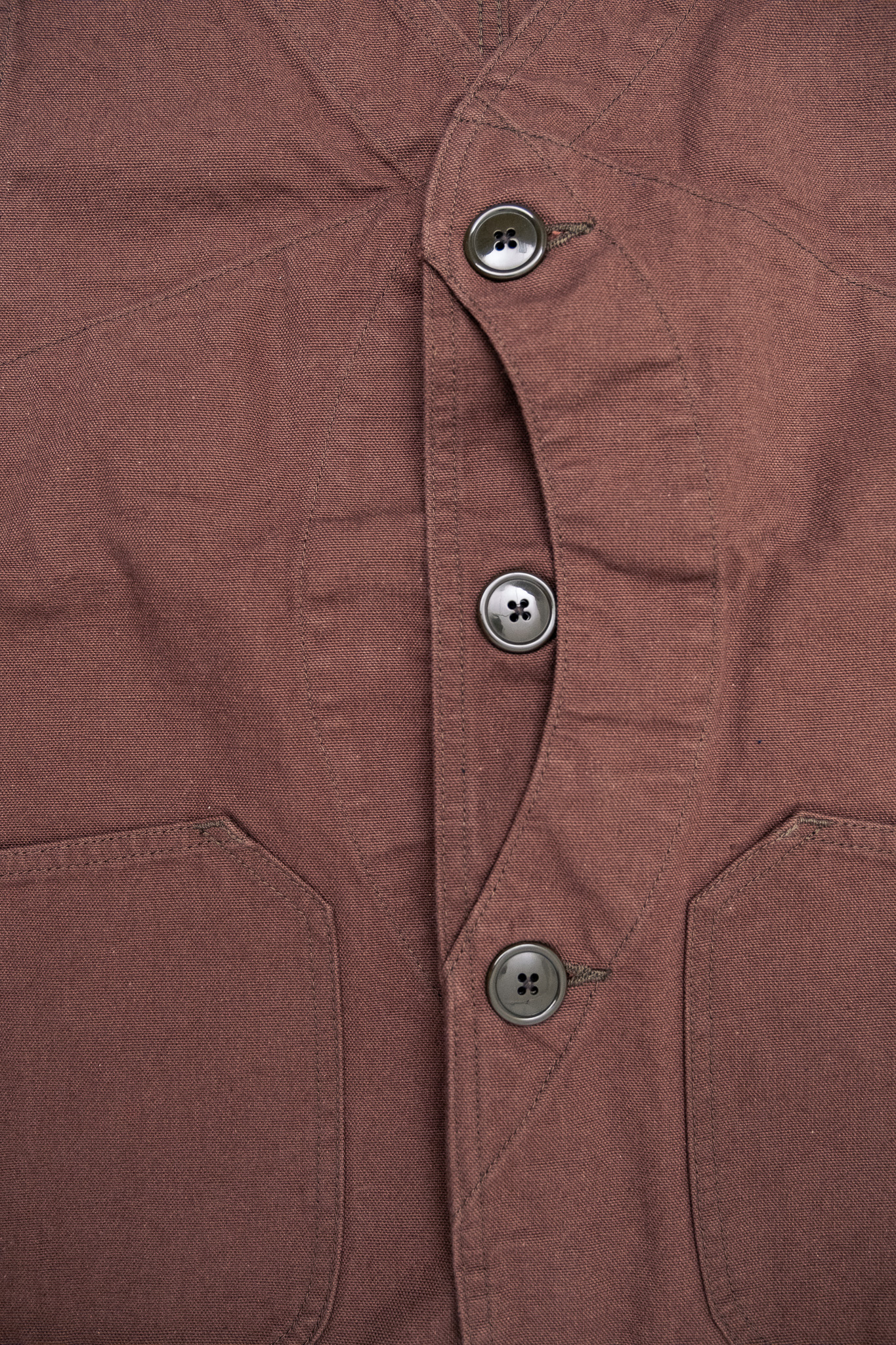 TCB Jeans - Huntsman Vest Brown Canvas - 5