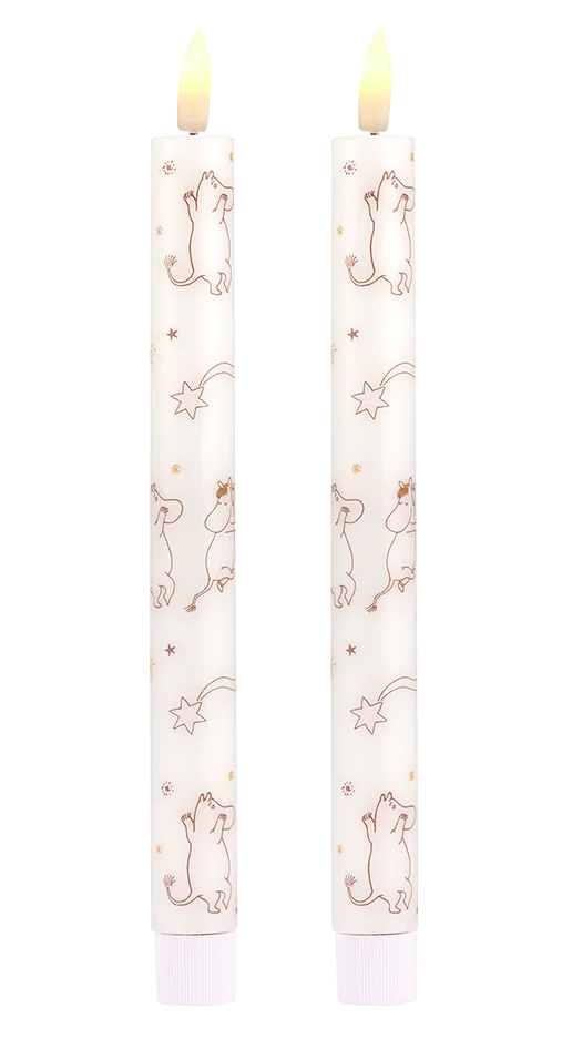 Moomin LED Candles, 2-Pack - Comet