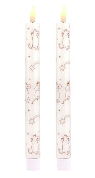 Moomin LED Candles, 2-Pack - Comet