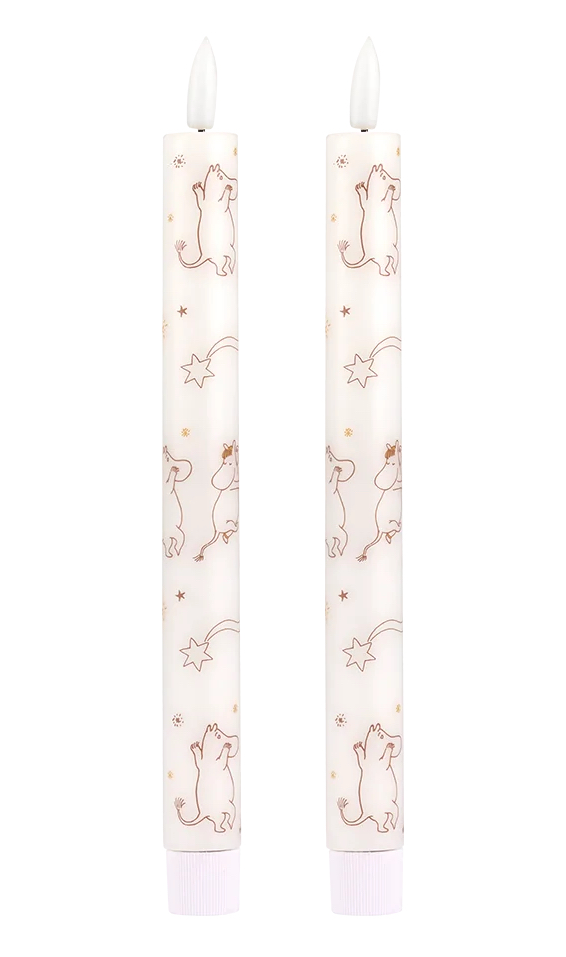 Moomin LED Candles, 2-Pack - Comet - 2