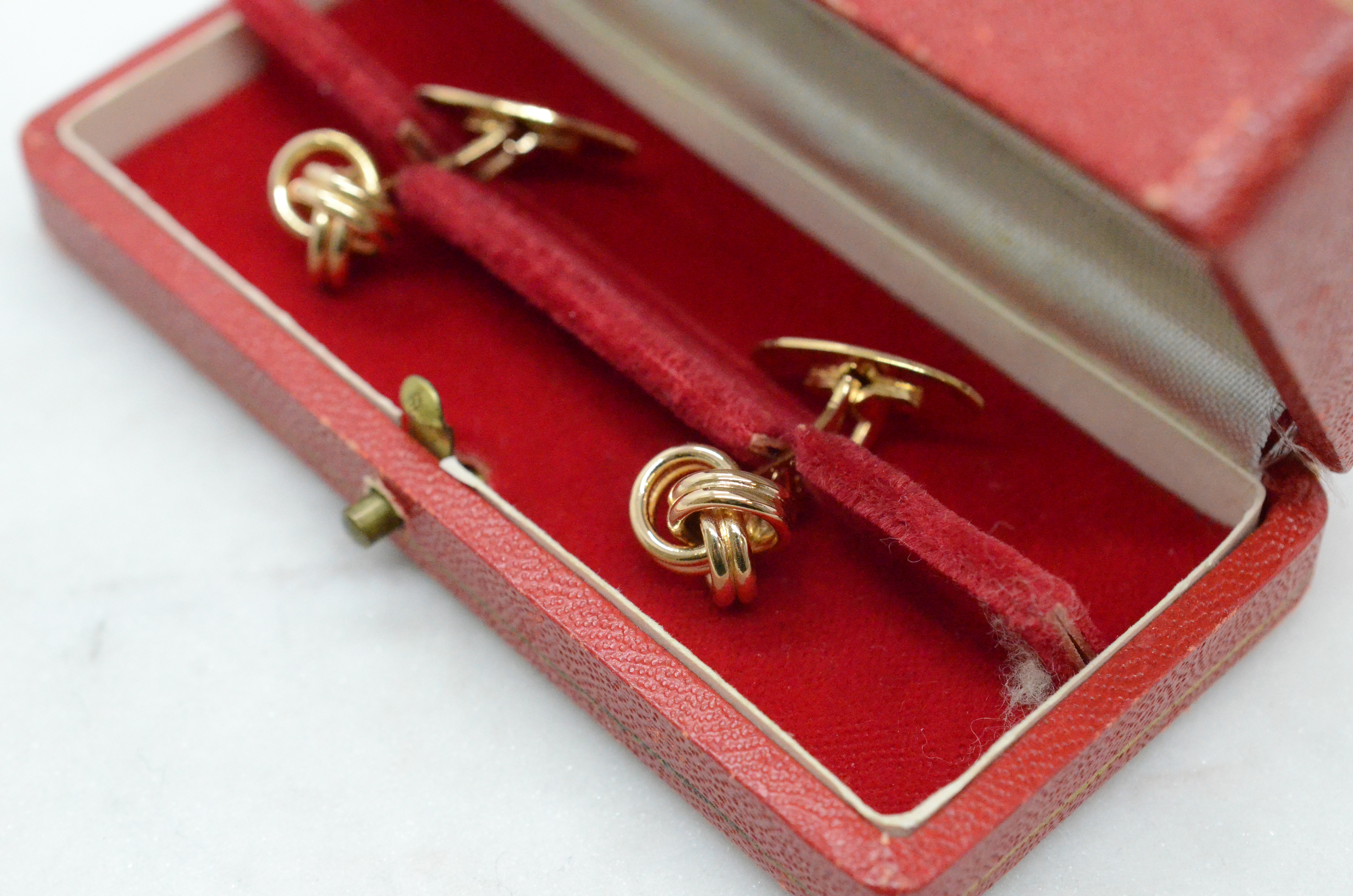 Vintage 18k manchettknappar, 1963 - 4