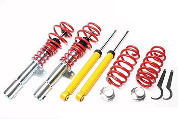 TA Technix coilovers – Audi A3 8P / VW Golf V m.fl. – 1106–1190 kg, 14/50