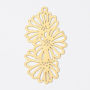 Berlock -  Daisy Prästkrage  Filigree , Guld