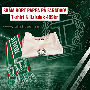 FARSDAG PAKETET - T-SHIRT & HALSDUK 