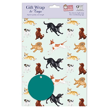 Presentpapper Otter House Hundmotiv Alisons Animals Dog