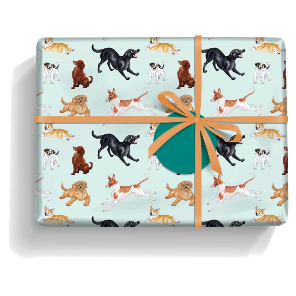 Presentpapper Otter House Hundmotiv Alisons Animals Dog - 3