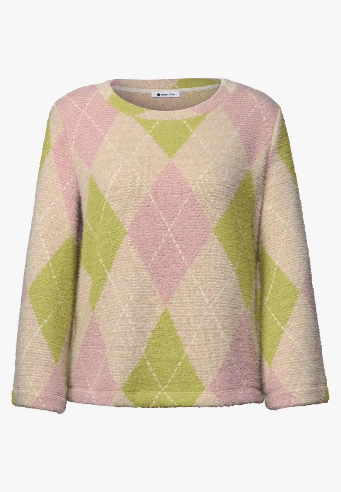 LTD QR Modern Fluffy Dessin Shirt - Street One - 5