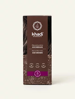 Natural Hair Color Ash Brown, 100g, Khadi