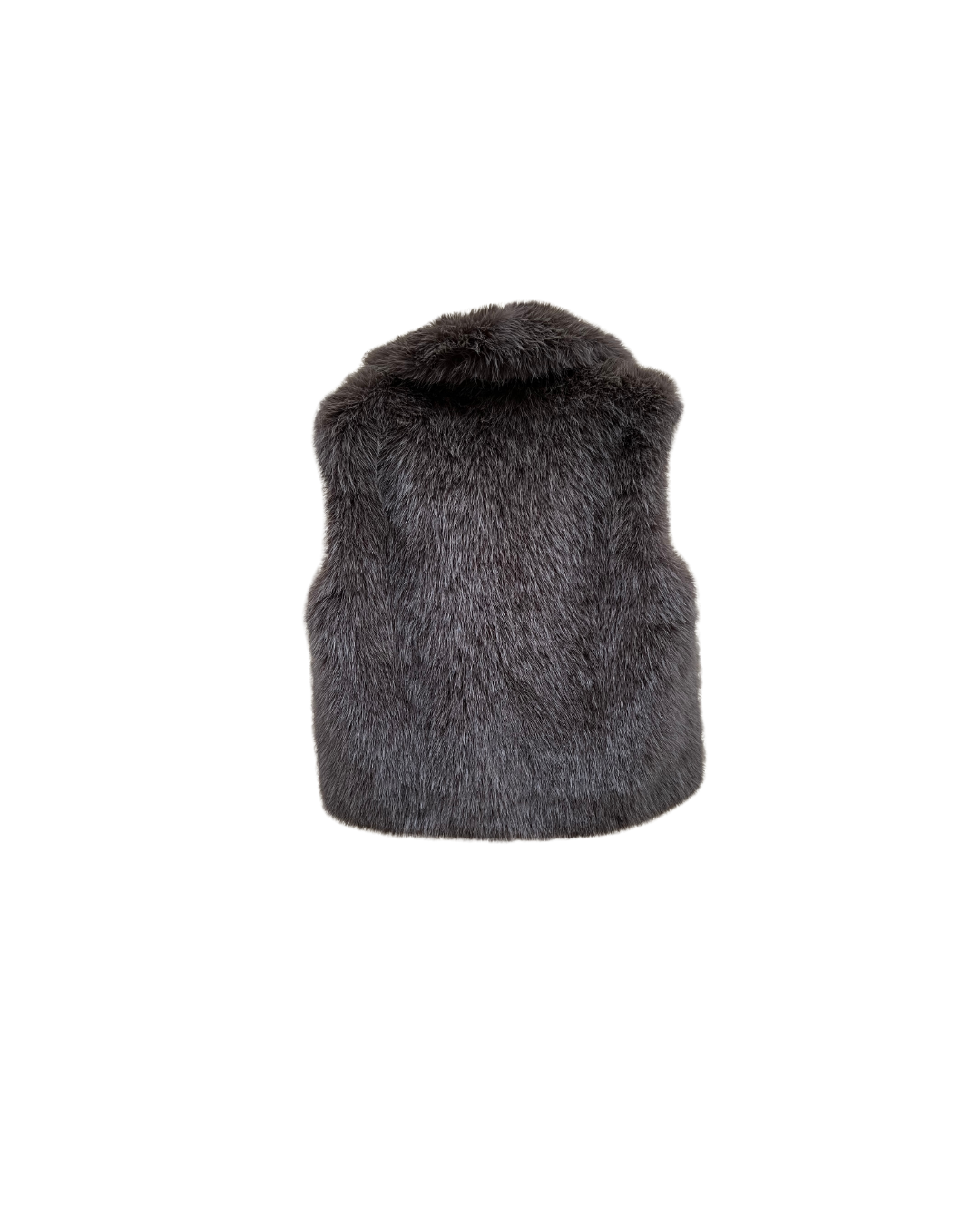 Betta Corradi faux-fur vest dark brown