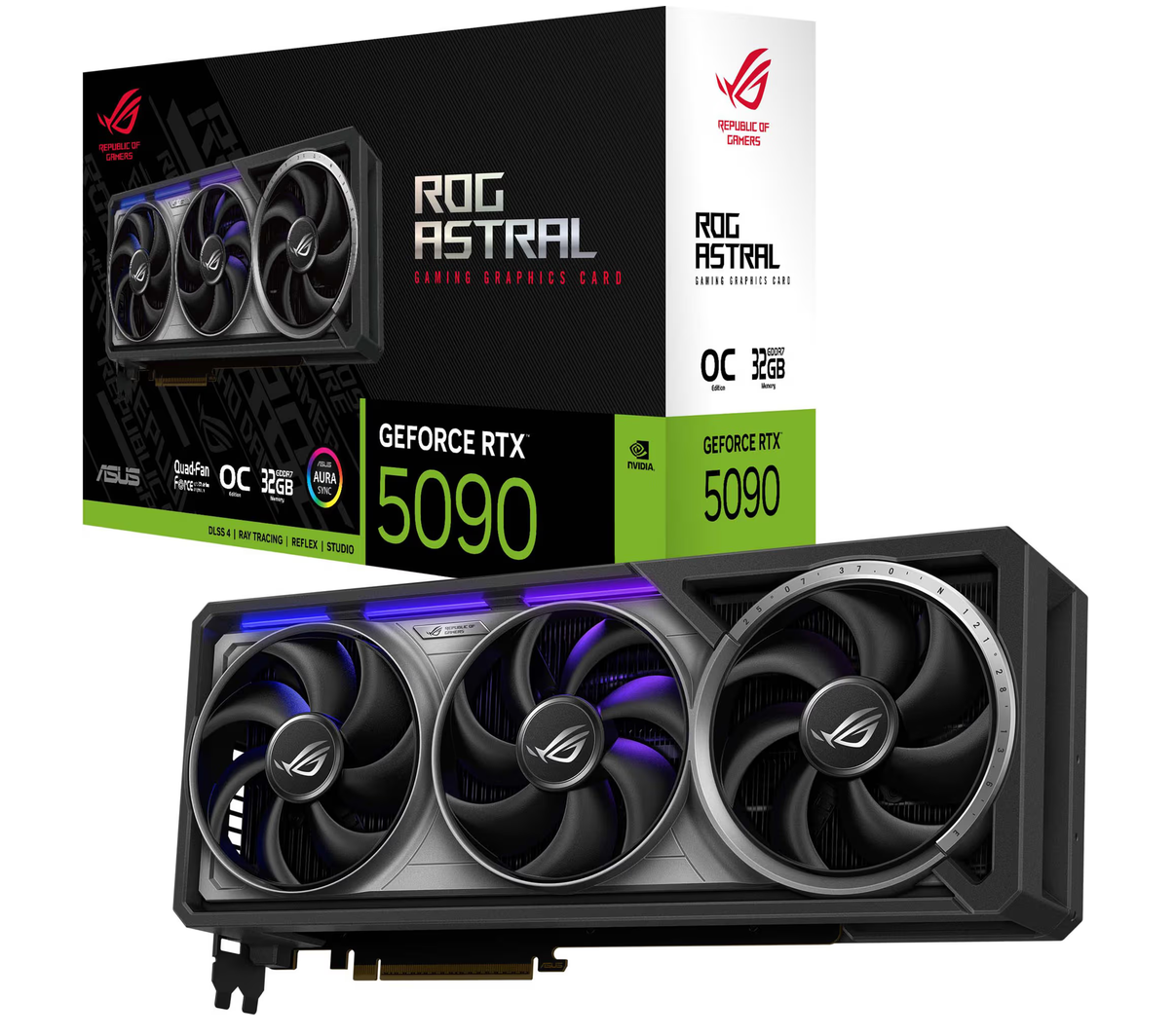 ASUS ROG Astral GeForce RTX 5090 32GB OC - Grafikkort