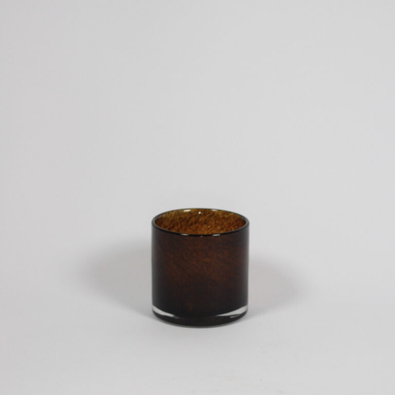OLSSON & JENSEN Ljuslykta Nilla i färgen kaffe 8 cm - 2