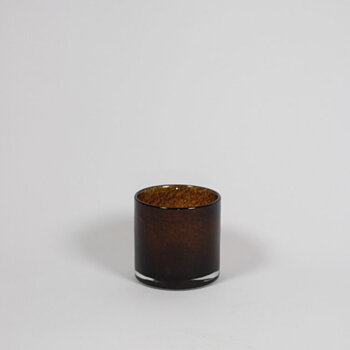 OLSSON & JENSEN Ljuslykta Nilla i färgen kaffe 8 cm