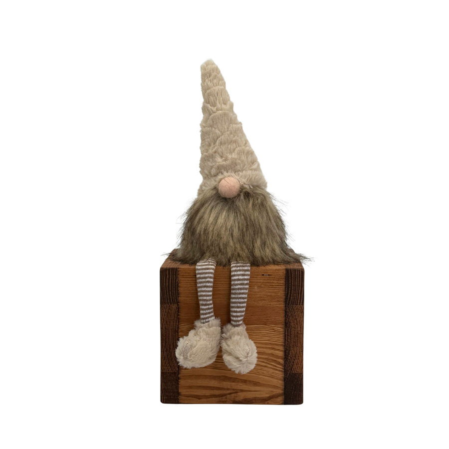 Tomte mjuk med hängande ben