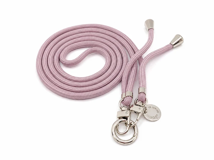 Mobile Bas Halsband Winter Pink  Silver