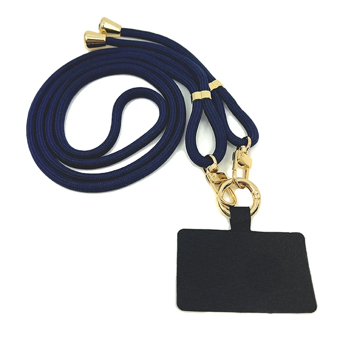 Mobile Bas Halsband  Blue Gold