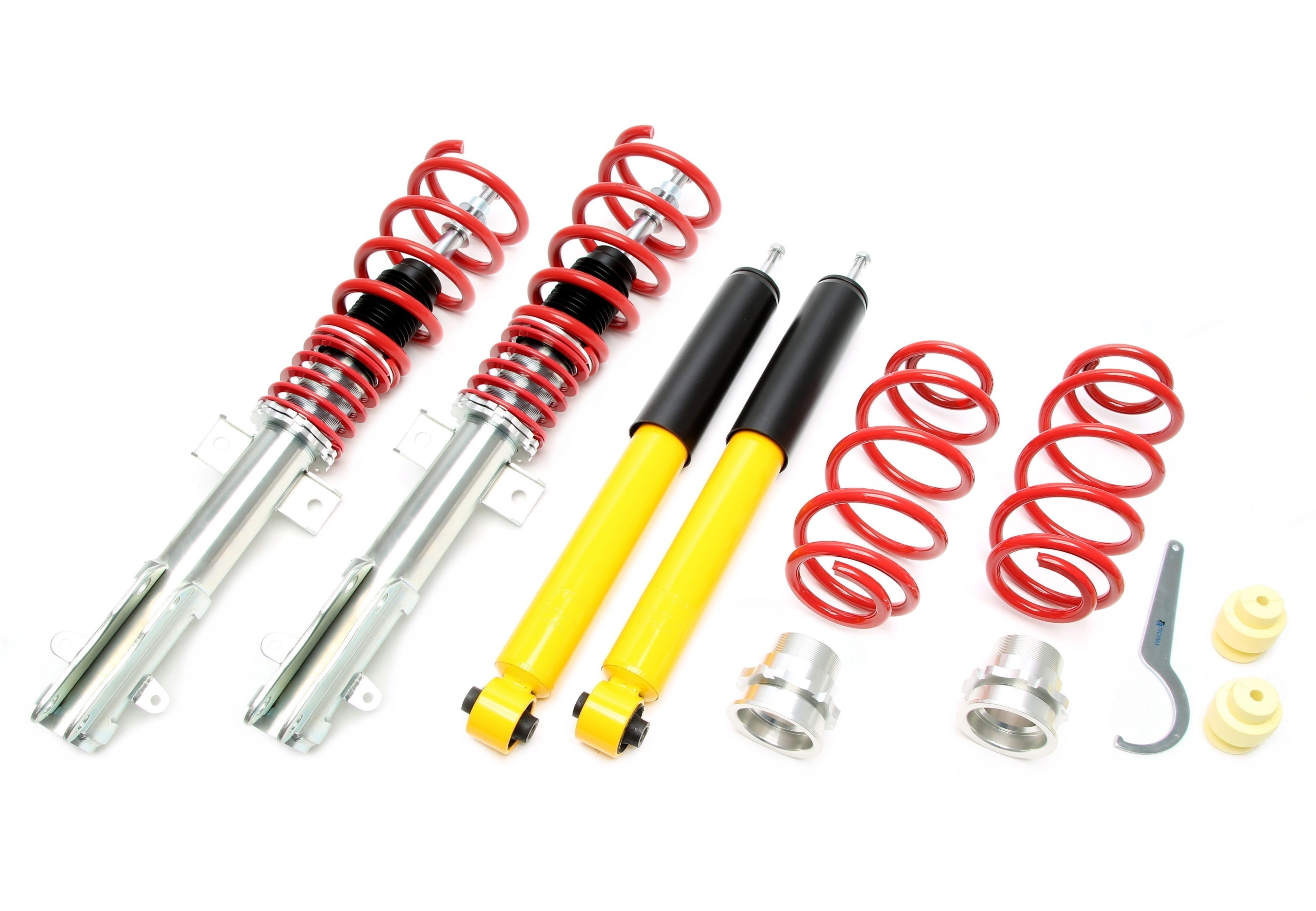 TA Technix coilovers – Ford Mustang GT S197 2005–2014