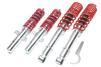 TA Technix coilovers – Ford Fiesta IV / Ka / Puma / Mazda 121 – öglefäste