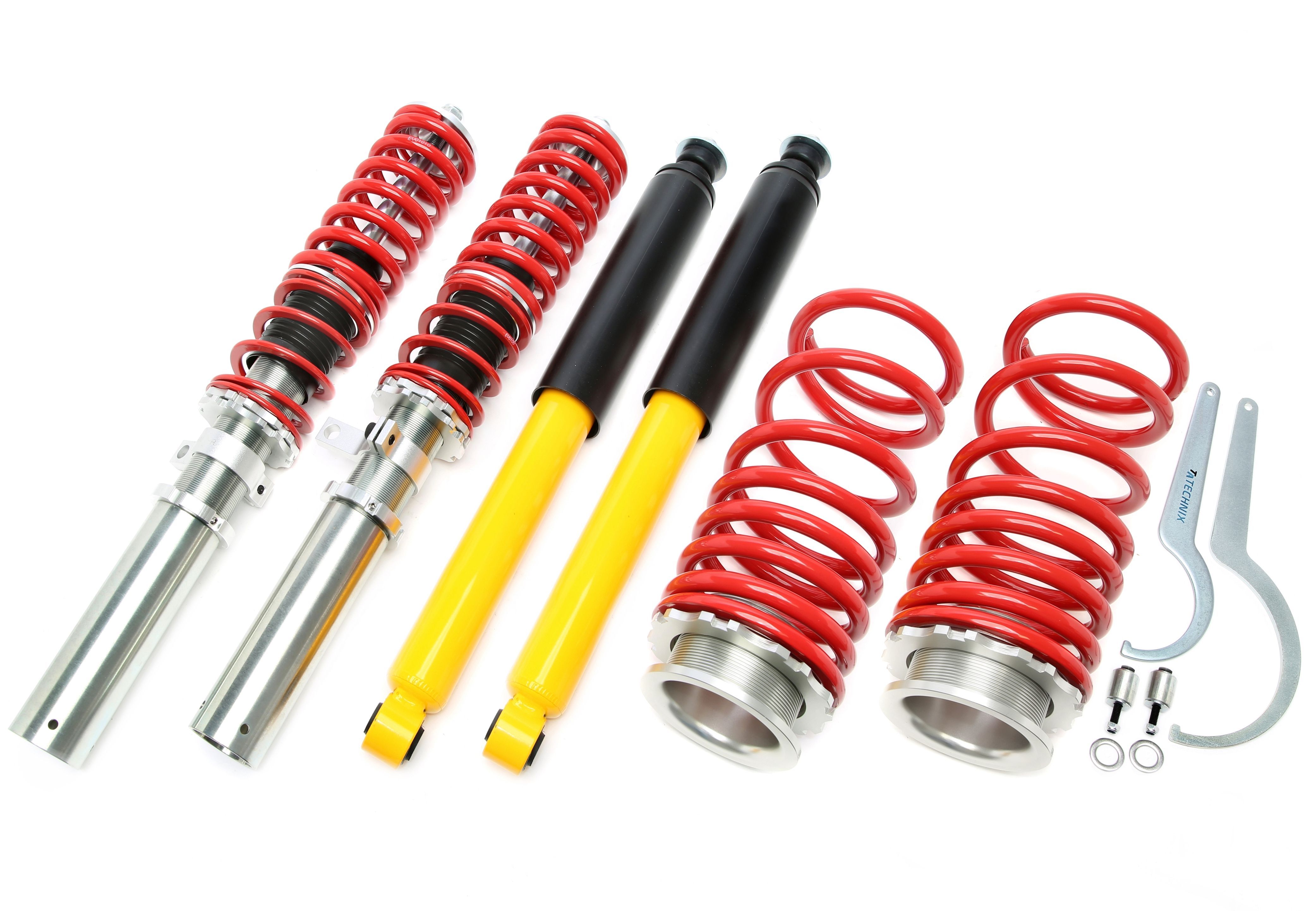 TA Technix coilovers – BMW 02-serie E10 – 45 mm ombyggnad