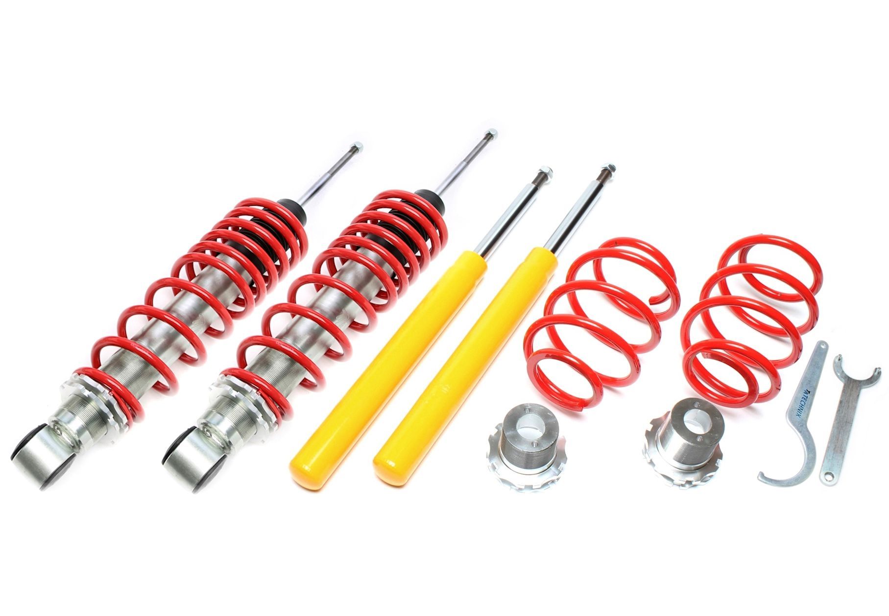 TA Technix coilovers – Audi 80 B4 – M12, ej Quattro