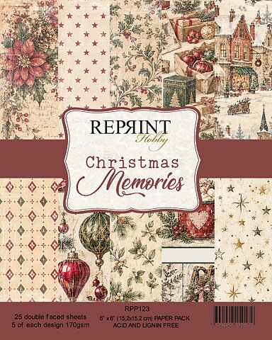 Paperpack Reprint -  Christmas Memories Collection -  6x6