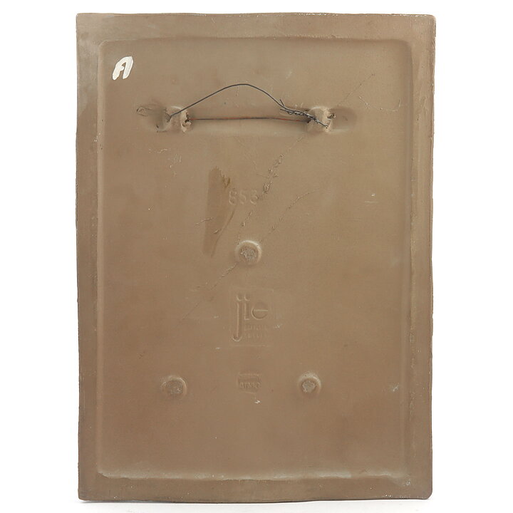 Aimo Nietosvuori (1970s) Rectangular Wall Plaque with Meadows Motif 32 cm #853