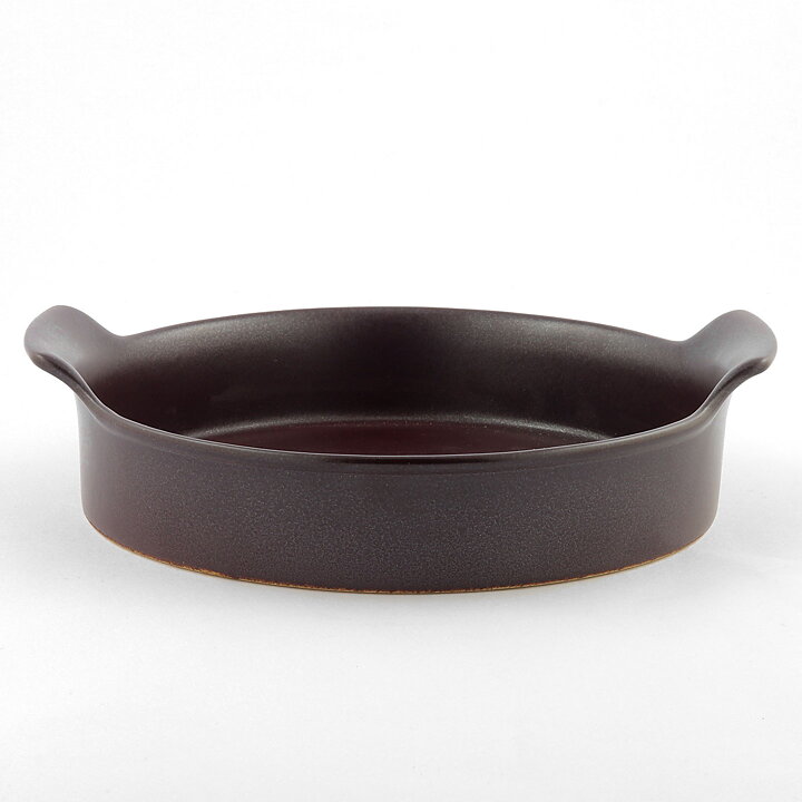  Stig Lindberg (Terma 1955) Brown Modern Oven Dish 24 cm #20 <with Box>