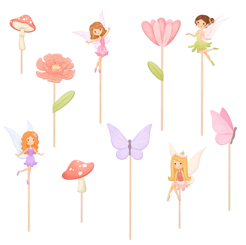 Cake Picks - Älvor - 3