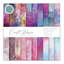 Craft Consortium Essential Craft Papers - 6x6 inch Paper pad Grunge - Mid tones