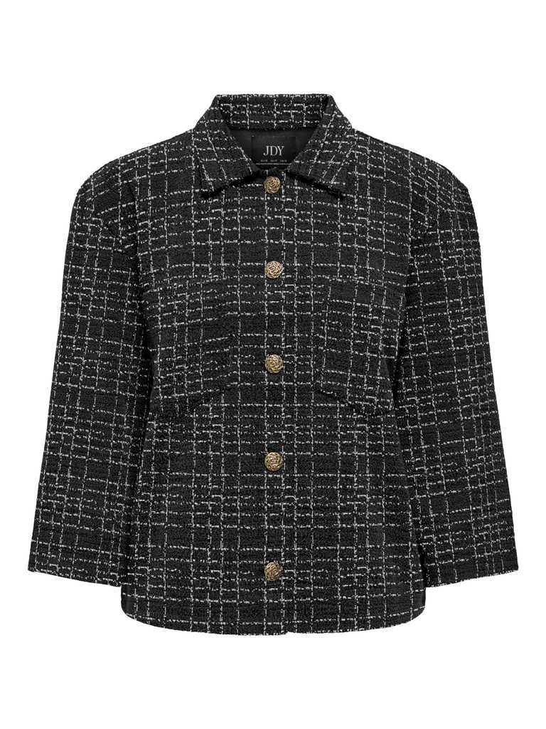 Jacqueline de Yong - Dorit 3/4 Cardigan Svart