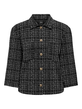 Jacqueline de Yong - Dorit 3/4 Cardigan Svart