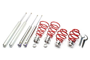 TA Technix dämpningsjusterbara coilovers – BMW E30 51 mm – sedan / cabriolet / Touring