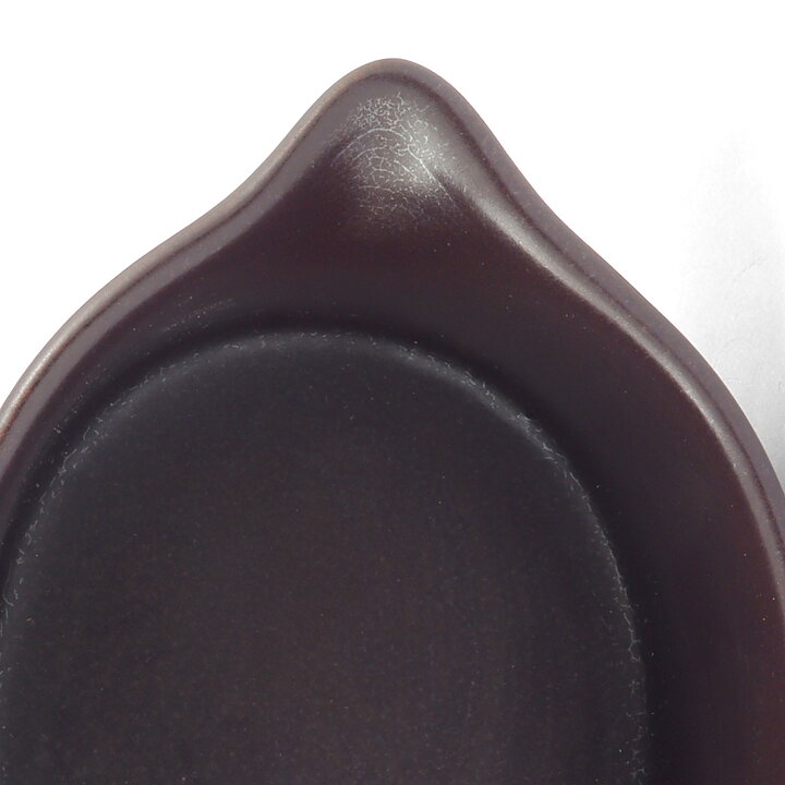  Stig Lindberg (Terma 1955) Brown Modern Butter Pan 14 cm #19 <with Box>