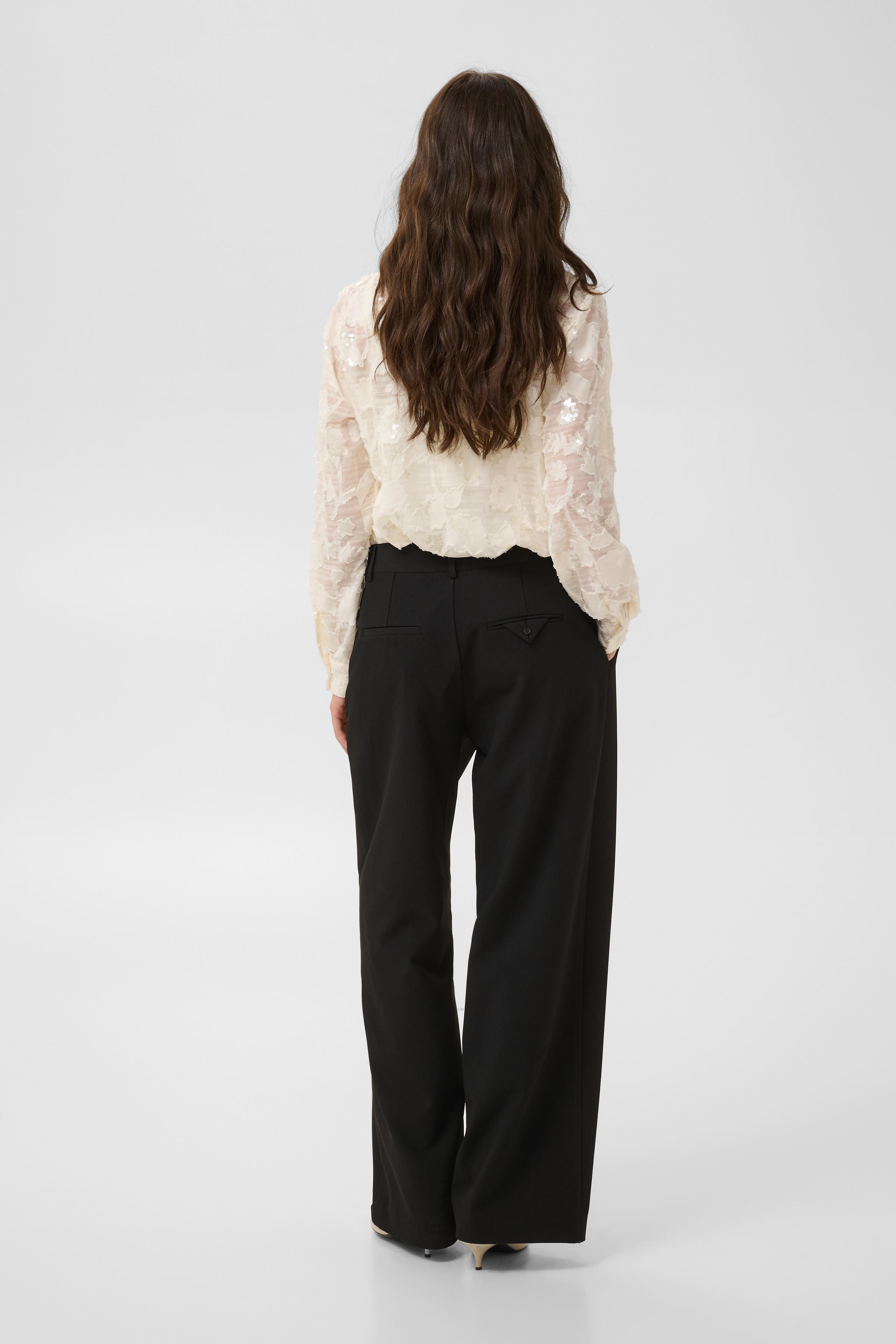 CUCATINKA Shirt Whitecap Blus med paljetter