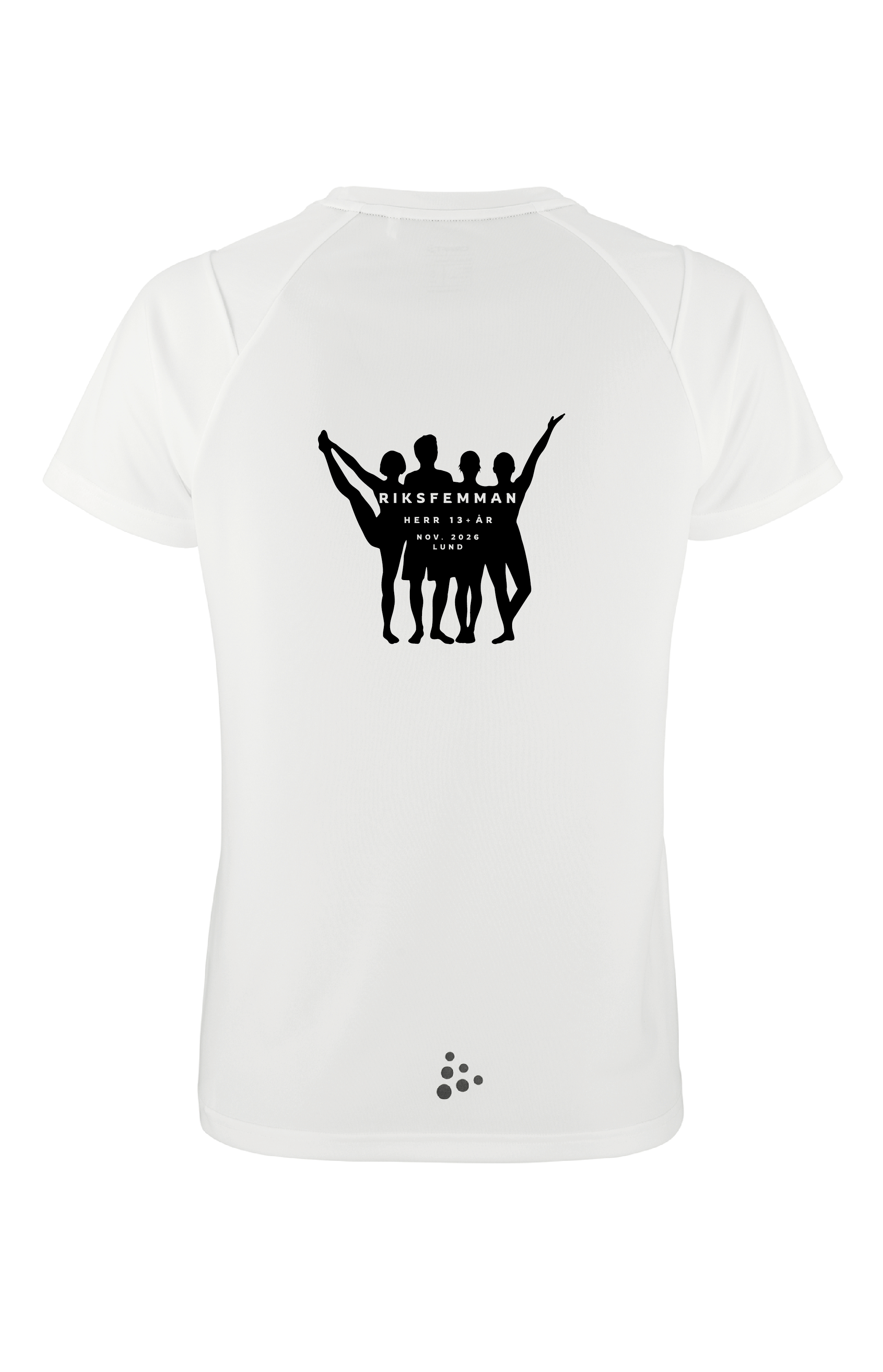 Craft Rush 2.0 Ss Tee Herr - Riksfemman (Lugi Gymnastik)