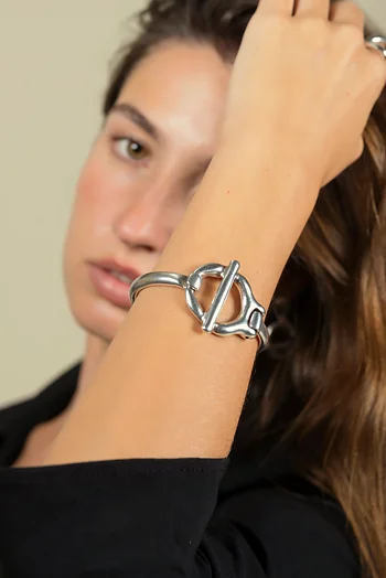 Ciclón -Pulsera Genuina Bracelet Silver 