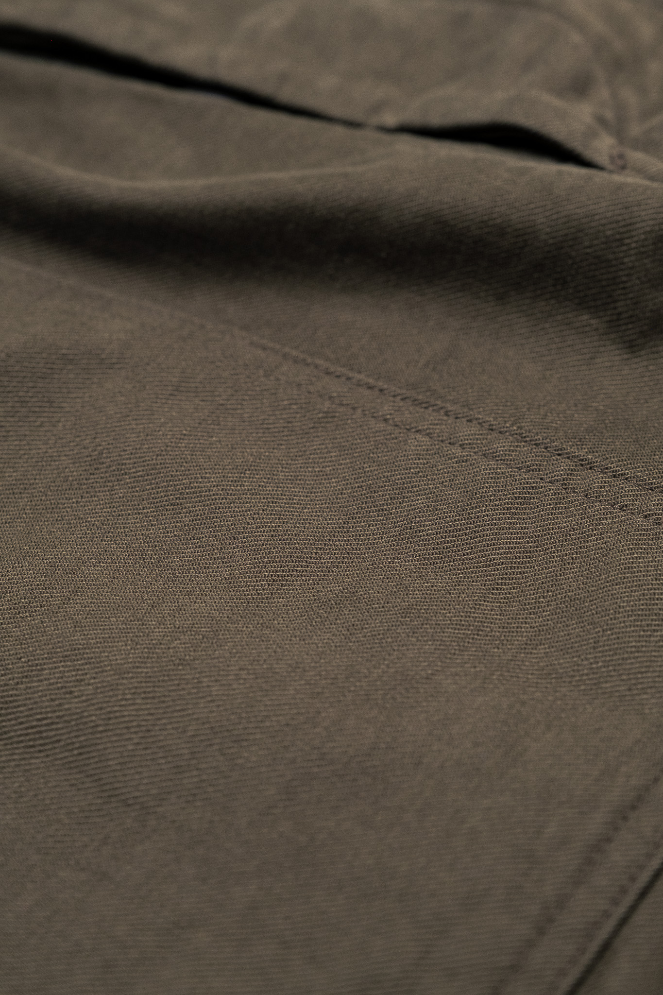 orSlow - Brushed Serge Fatigue Pants Regular Fit Coffee Brown - 7