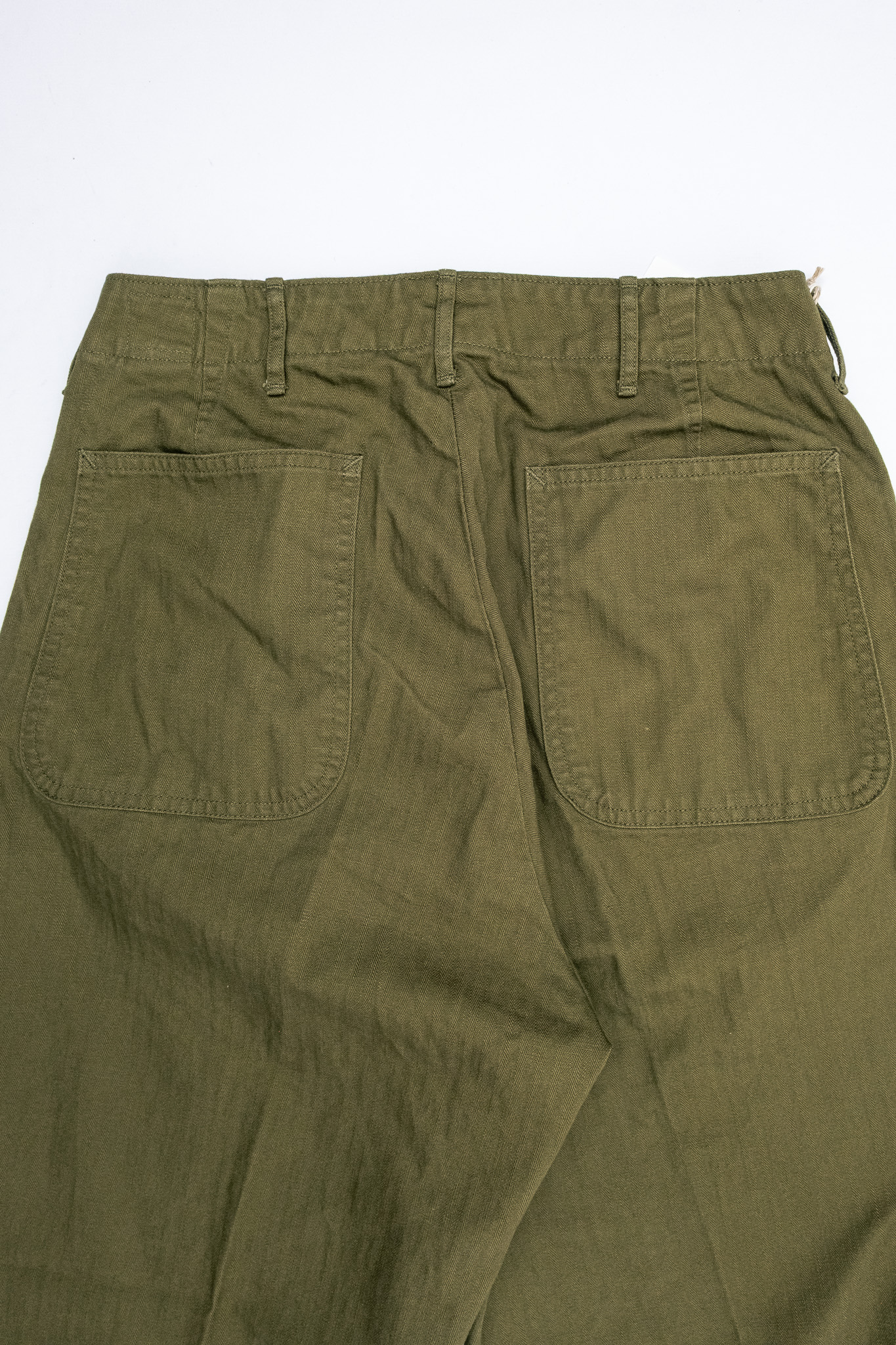 orSlow - U.S. Navy Wide-Fit Utility Pants Dark Olive - 7