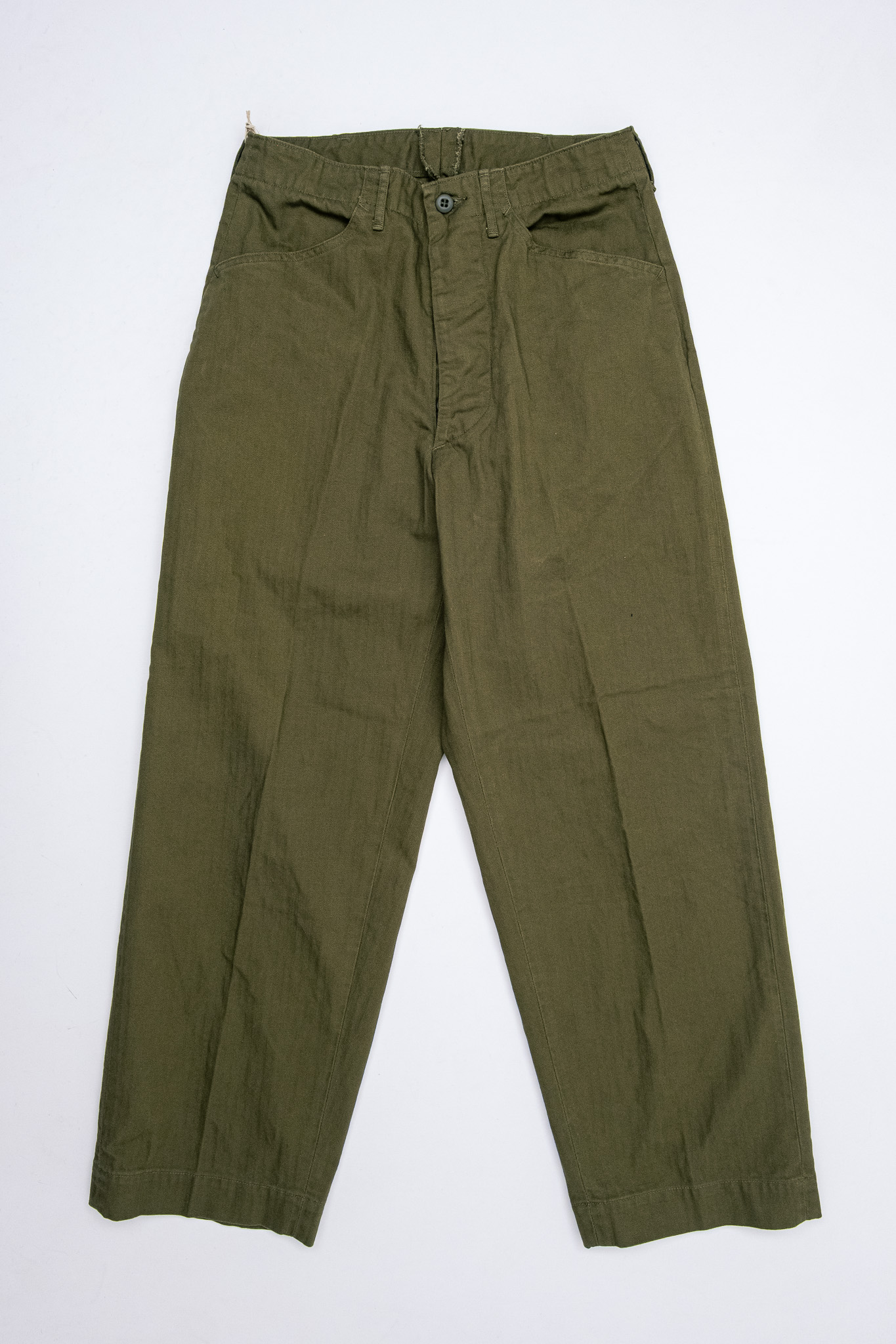 orSlow - U.S. Navy Wide-Fit Utility Pants Dark Olive - 2