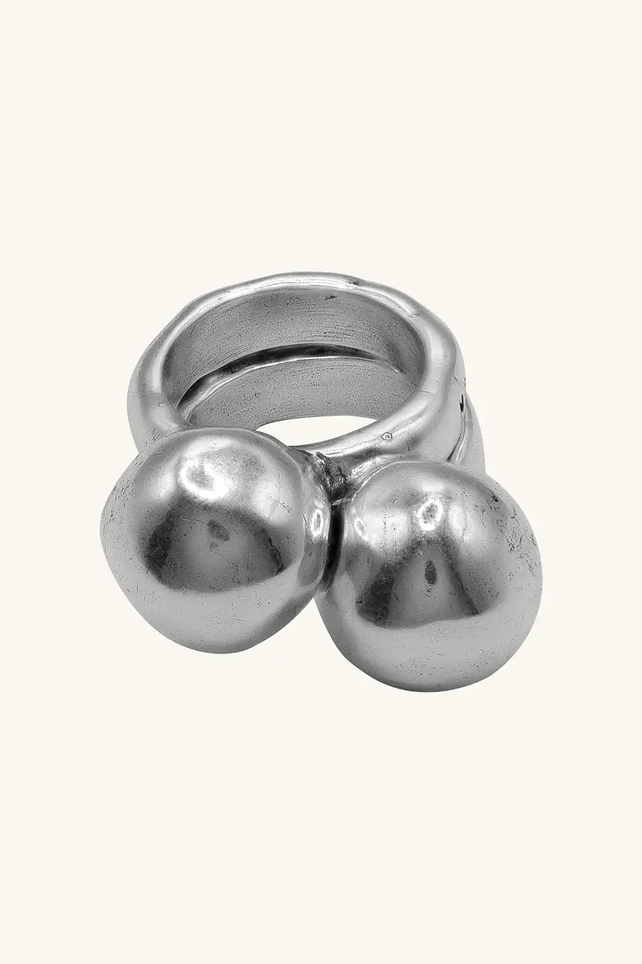 Ciclón - Spherik Ring Silver  - 2