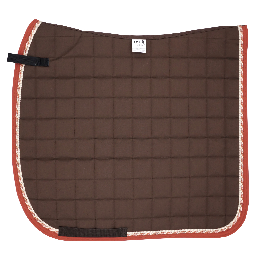 Dressyrschabrak Brun DD, chanpange/3rost