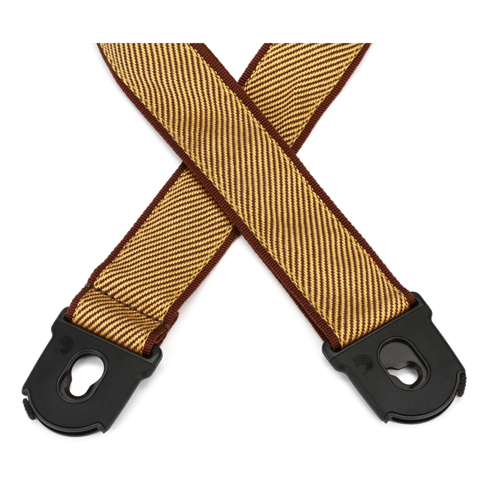 Planet Waves 50PLB06 Planet Lock Guitar Strap (Tweed) - 4