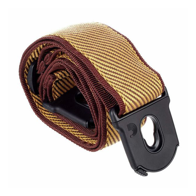 Planet Waves 50PLB06 Planet Lock Guitar Strap (Tweed) - 3