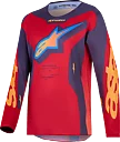 JERSEY YTH FLUID HUNT RED/CORAL