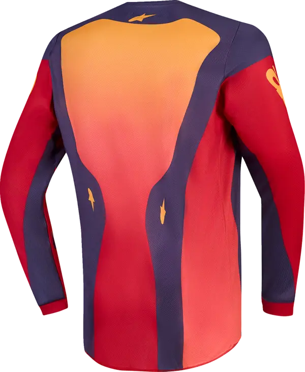 JERSEY YTH FLUID HUNT RED/CORAL - 2